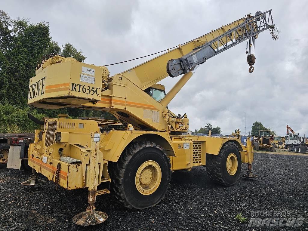 Grove RT 635 C Кранове за тежък терен