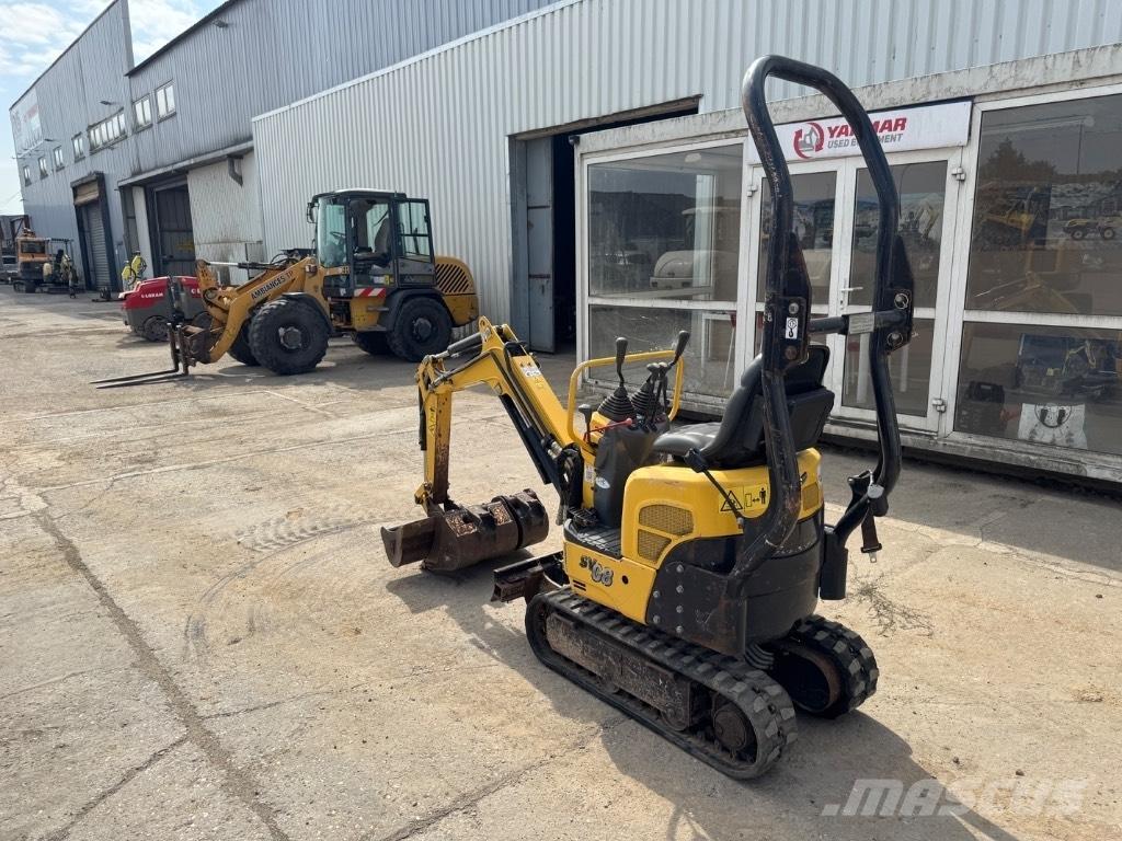 Yanmar SV08 (1D199) Мини екскаватори < 7 т