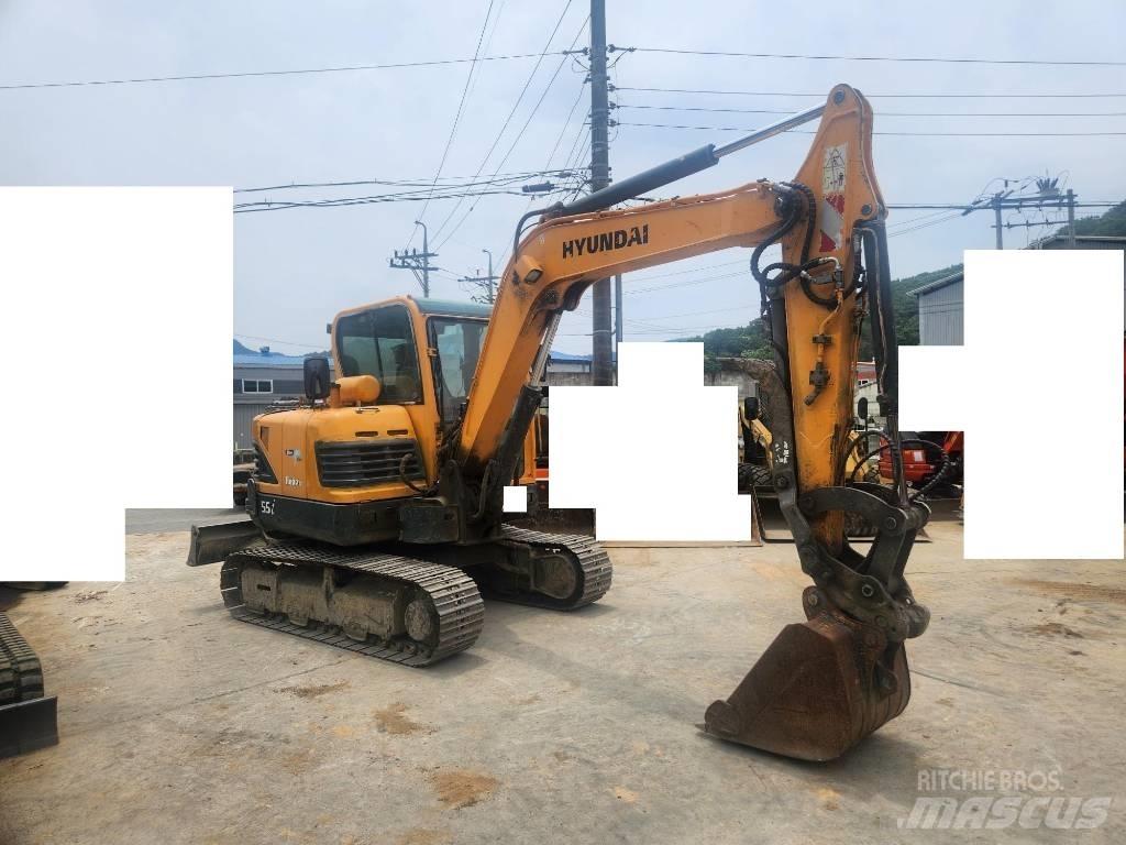Hyundai Robex 55 Мини екскаватори < 7 т