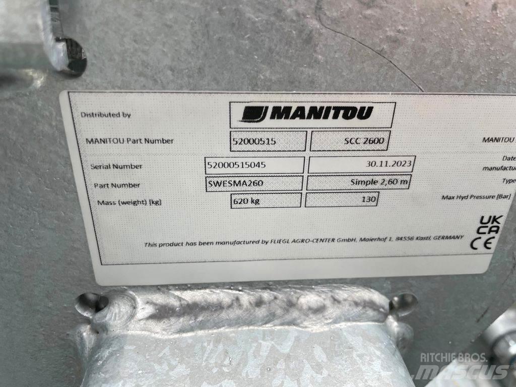Manitou SCC 2600 Телескопични товарачи