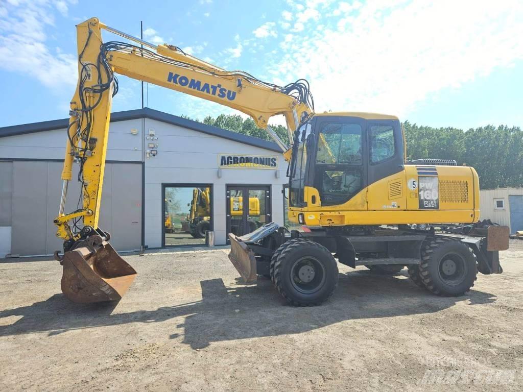 Komatsu PW 160-7 Колесни екскаватори