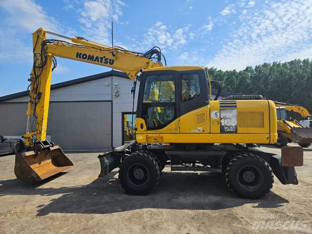 Komatsu PW 160-7 Колесни екскаватори