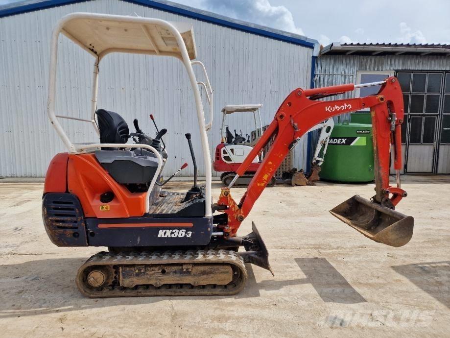 Kubota KX 36-3 Мини екскаватори < 7 т