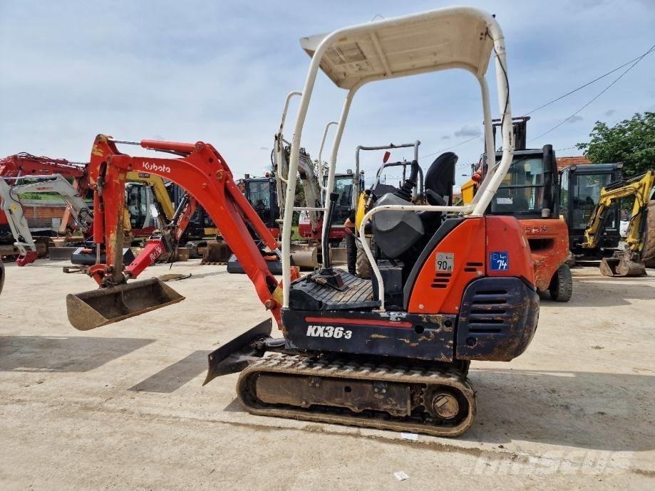Kubota KX 36-3 Мини екскаватори < 7 т