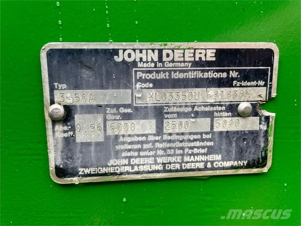 John Deere 3350 Трактори