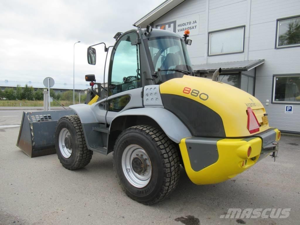 Kramer 880 2 x KAUHA Колесни товарачи