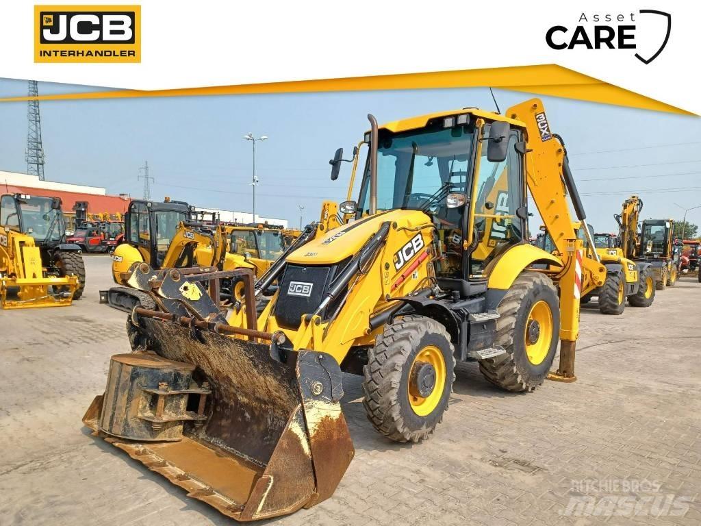 JCB 3CX PLUS AEC Товарач със заден ексватор