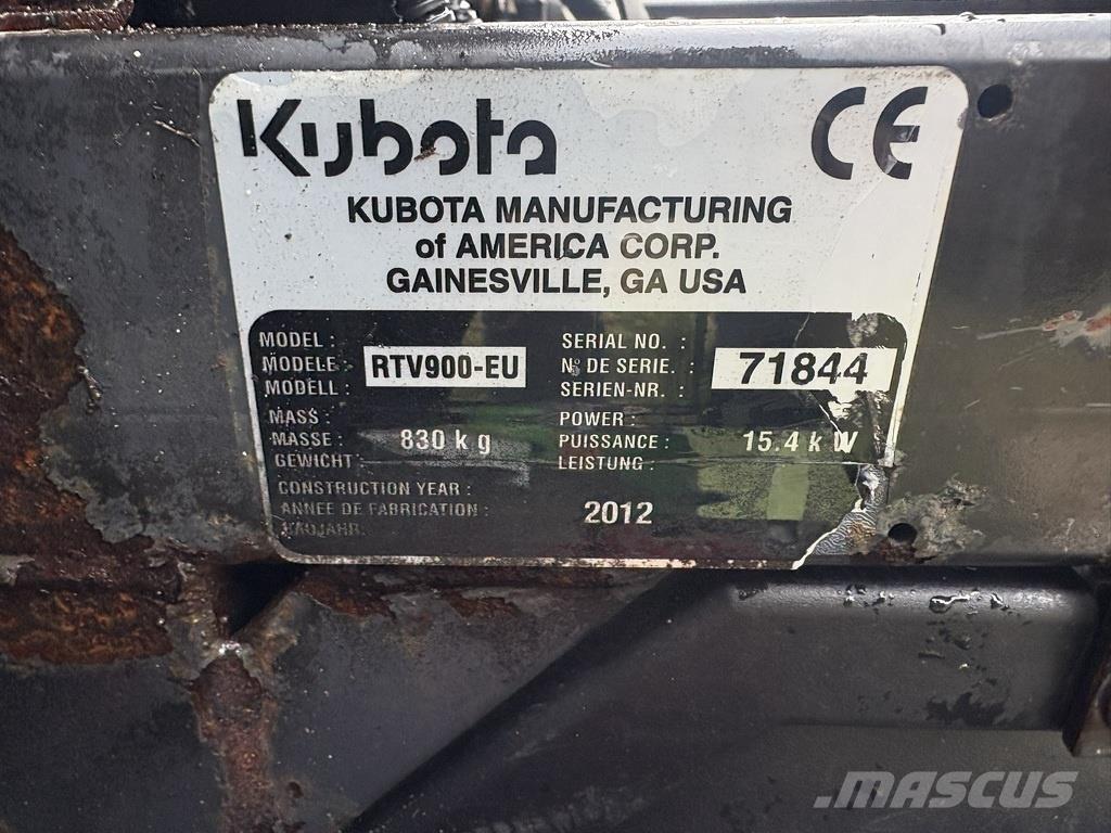 Kubota rtv 900 Колички за голф