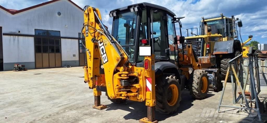 JCB 3cx compact Товарач със заден ексватор