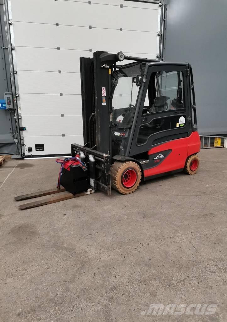 Linde E35L-01 Електрически вилични кари-повдигачи