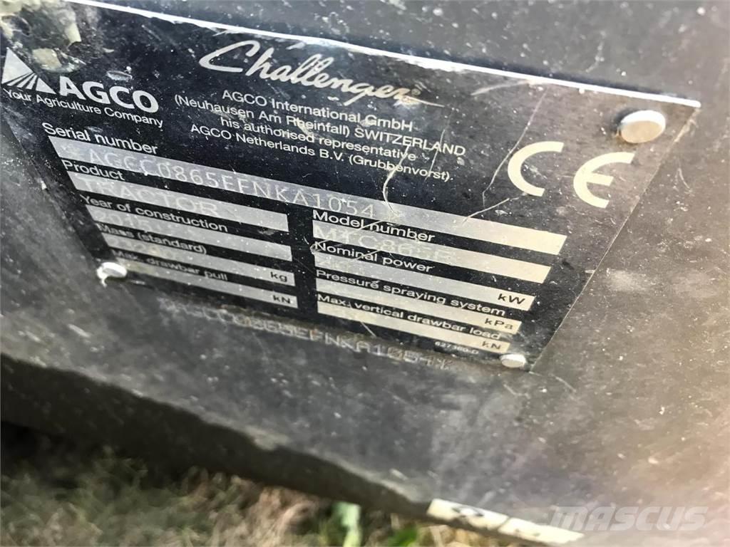 Challenger MT865E Верижен товарач