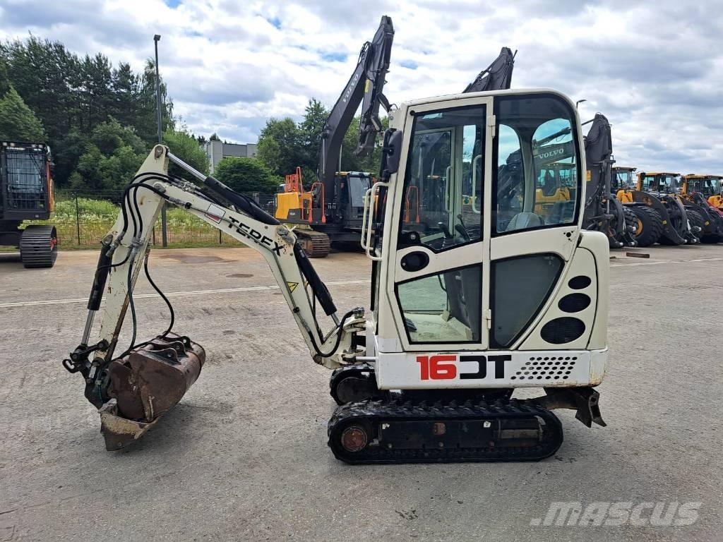 Terex TC16 Мини екскаватори < 7 т