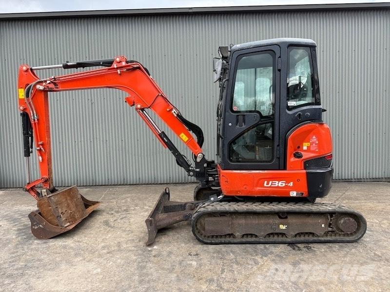 Kubota U 36-4 Мини екскаватори < 7 т