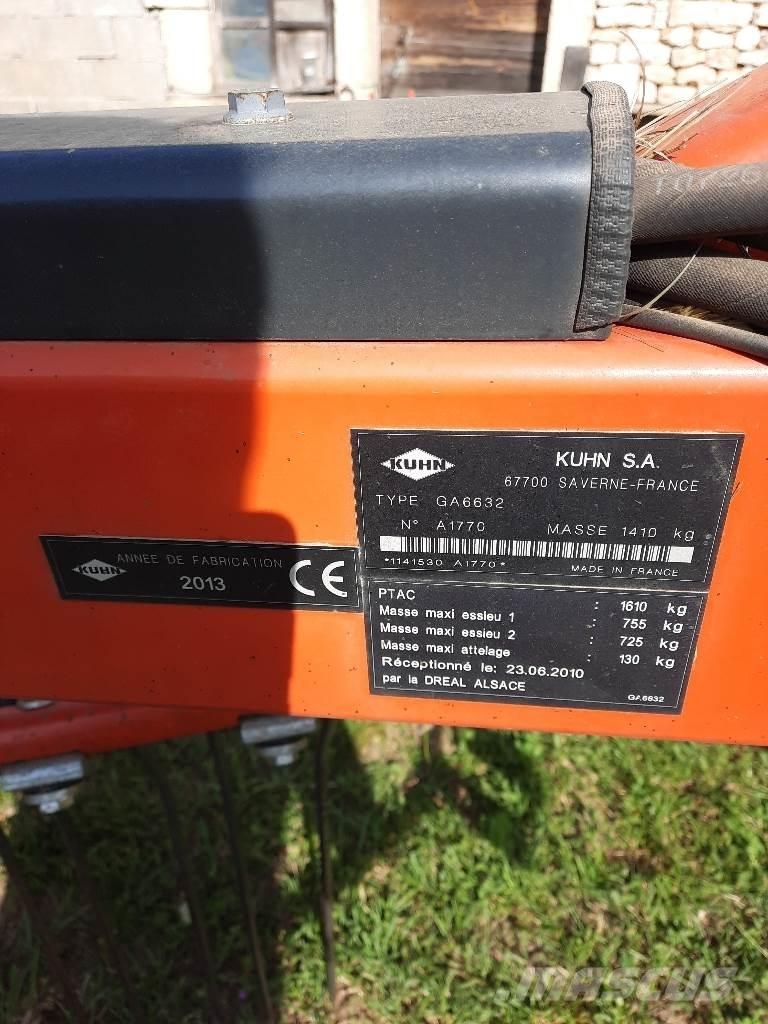 Kuhn GA6632 Уиндроуърс/Косачки за сено и др.
