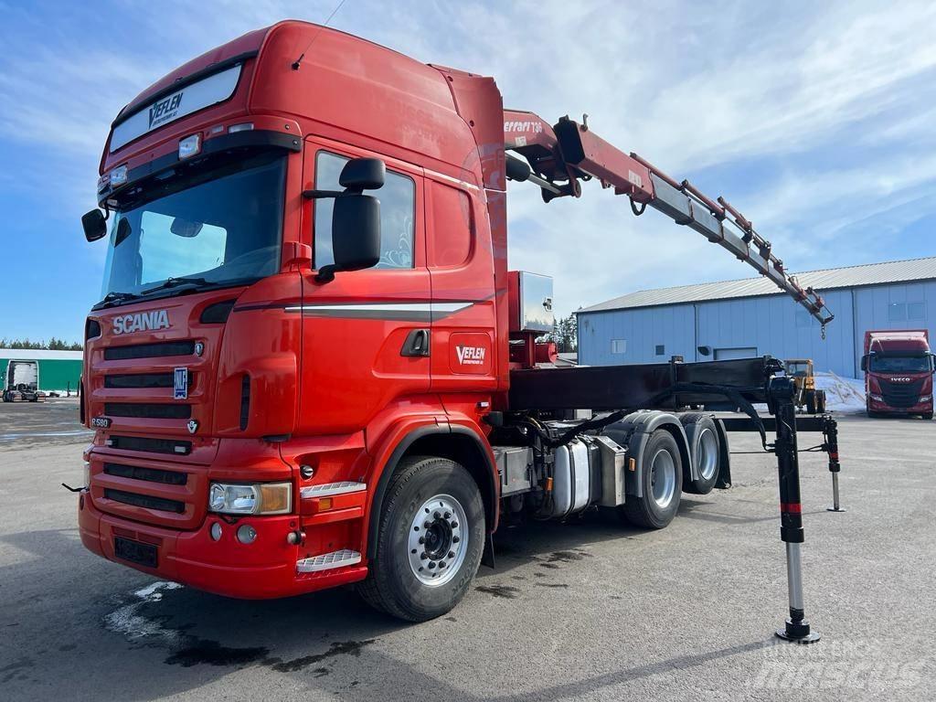 Scania R 580 Автокранове