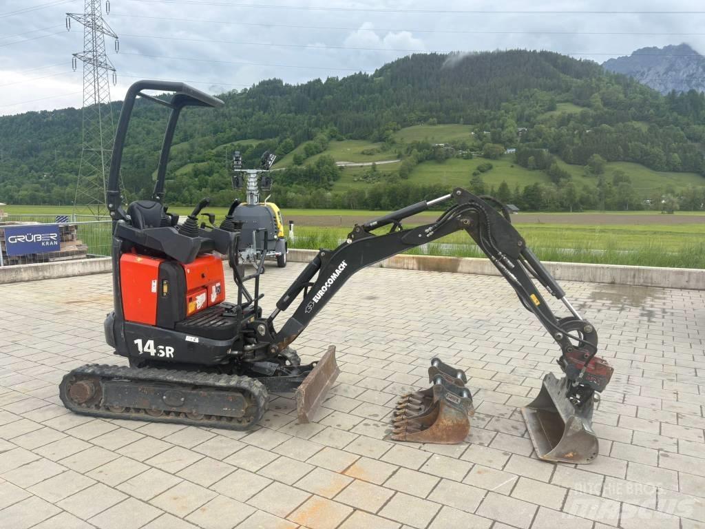 Eurocomach 14 SR Мини екскаватори < 7 т
