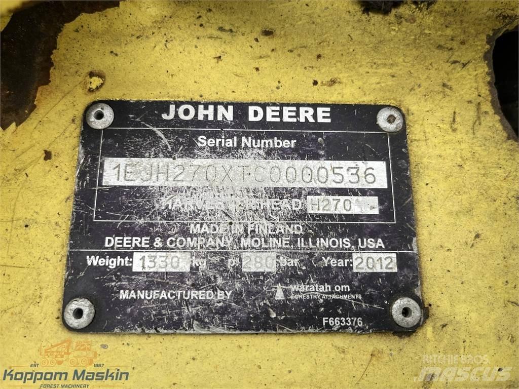 John Deere H270 Глави за харвестери