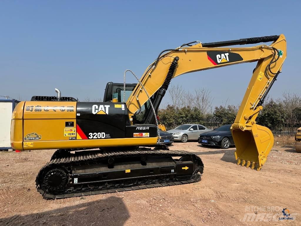 CAT 320D2L Верижен екскаватор