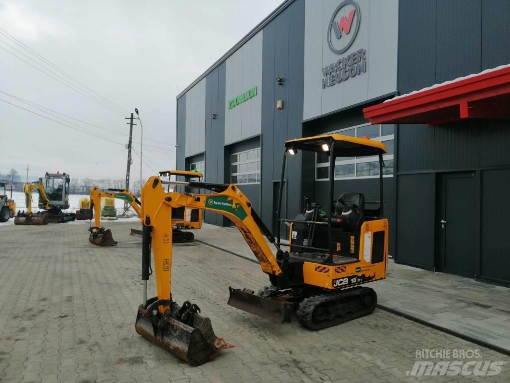 JCB 15 C-1 Мини екскаватори < 7 т