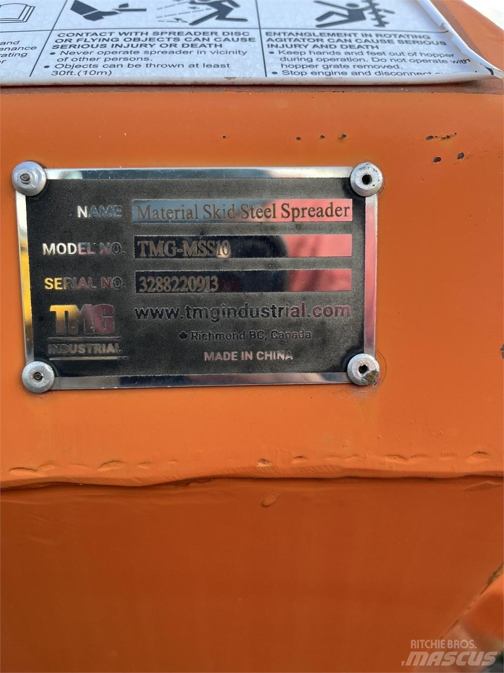 TMG MSS10 Разстилачки на пясък и сол