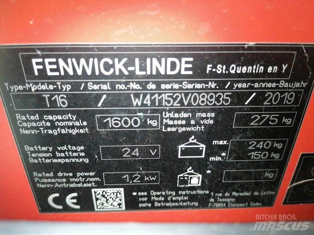 Linde T16L Нископовдигач