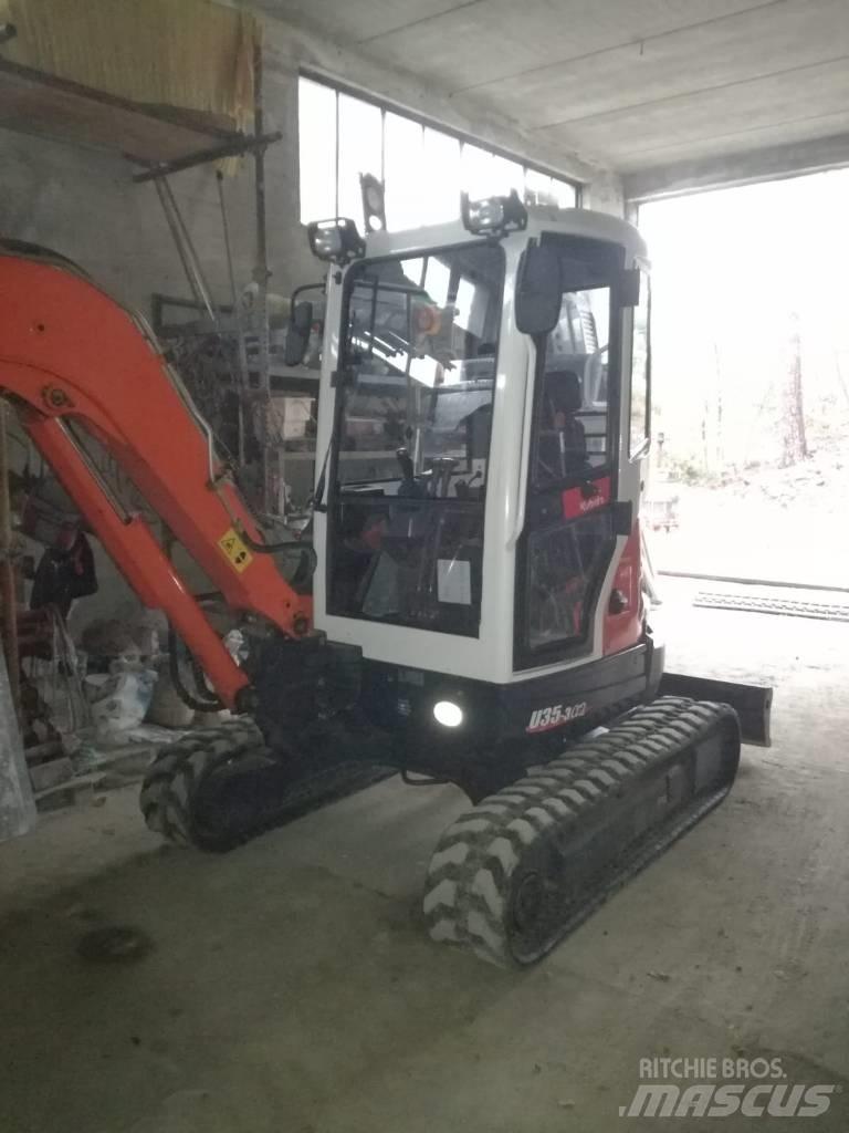 Kubota U 35 Мини екскаватори < 7 т