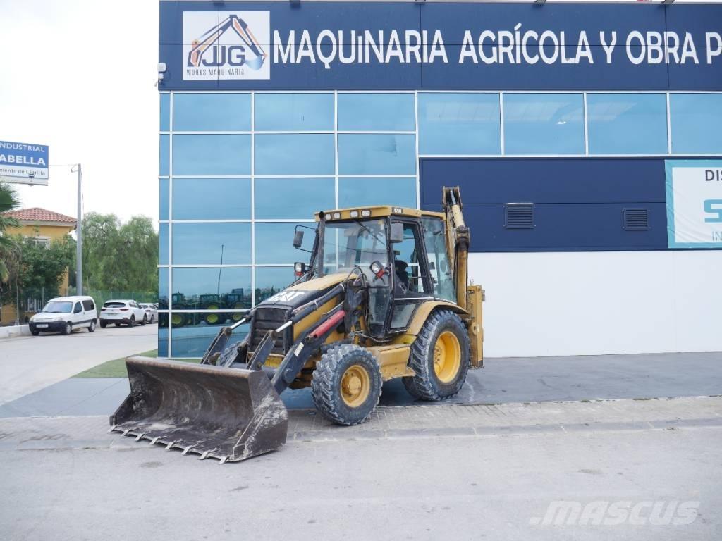 CAT 428 D Товарач със заден ексватор