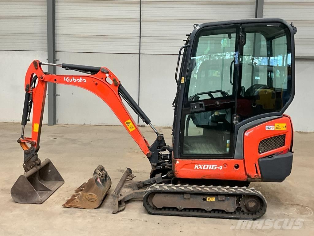 Kubota KX 016-4 Мини екскаватори < 7 т