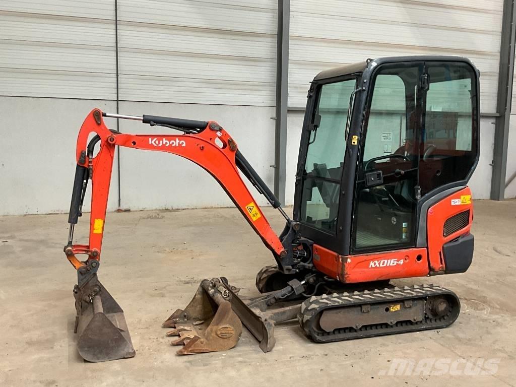 Kubota KX 016-4 Мини екскаватори < 7 т