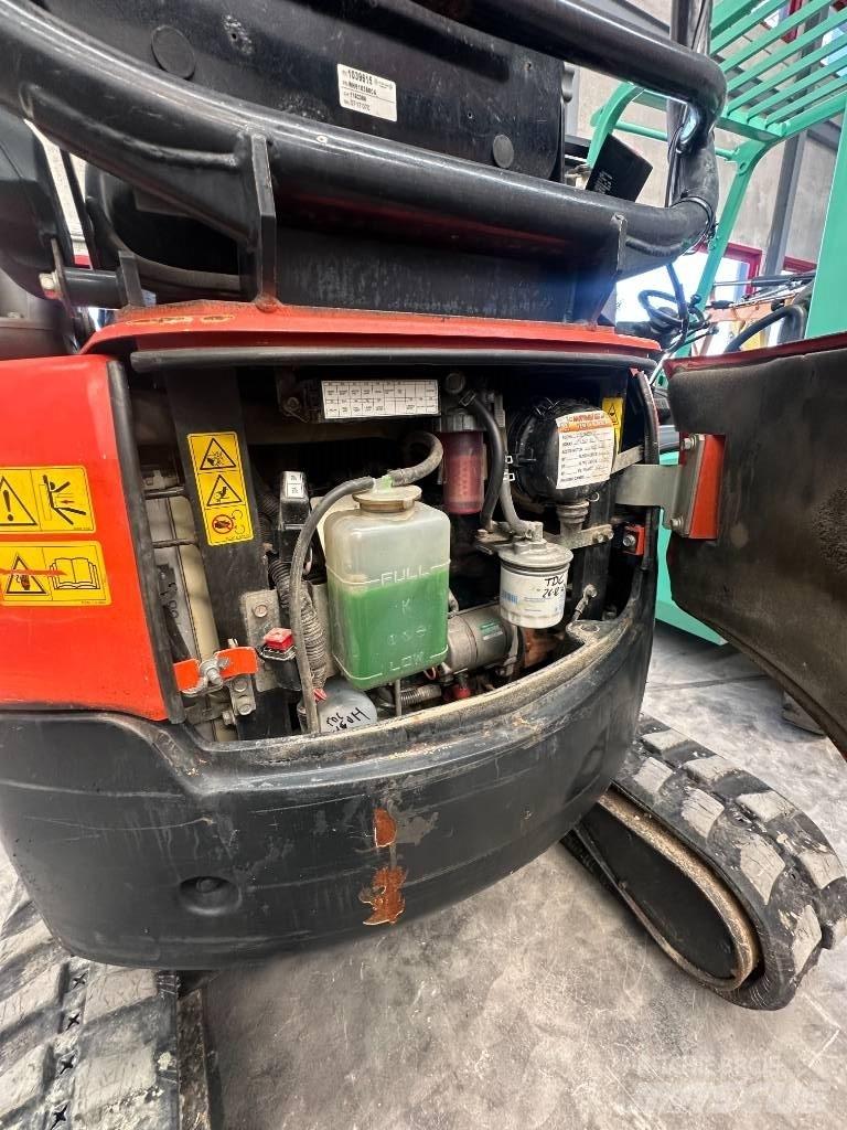 Kubota U 17-3 Мини екскаватори < 7 т