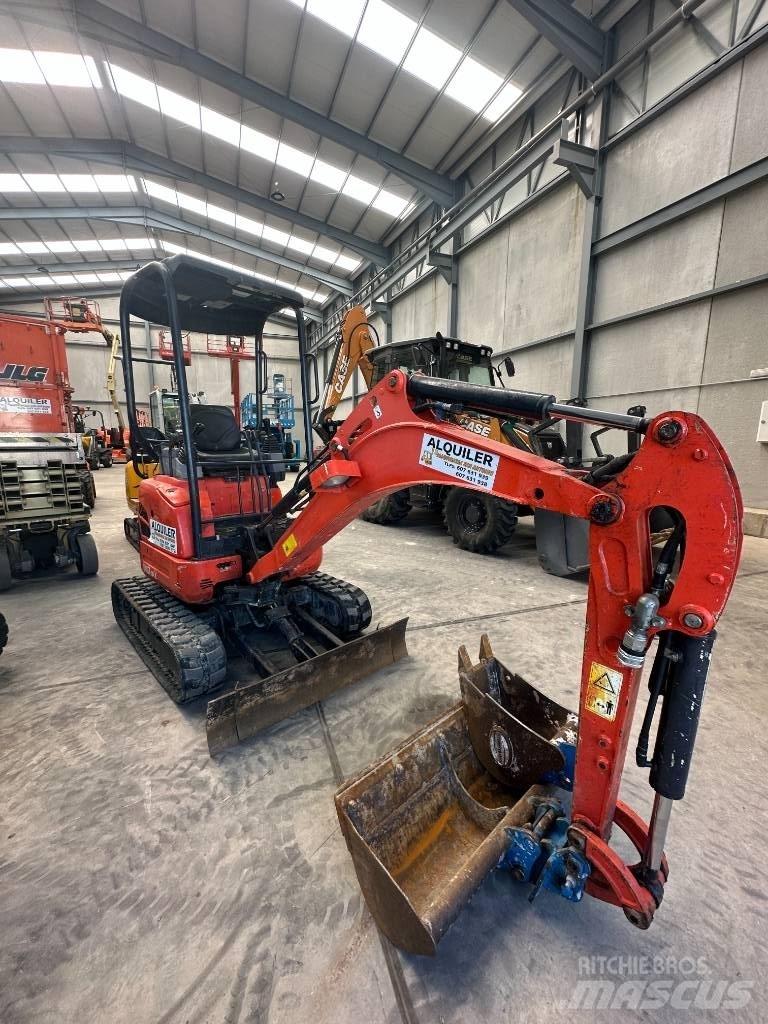 Kubota U 17-3 Мини екскаватори < 7 т