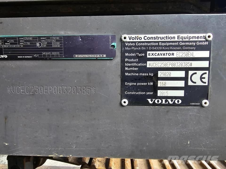 Volvo EC250 ENL Верижен екскаватор