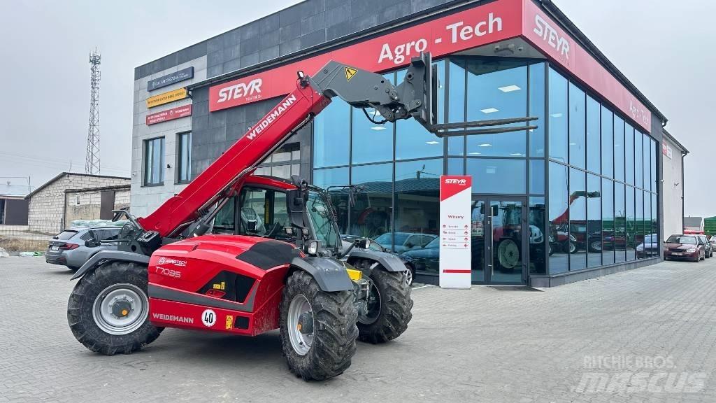 Weidemann T 7035 Телескопични товарачи за селското стопанство