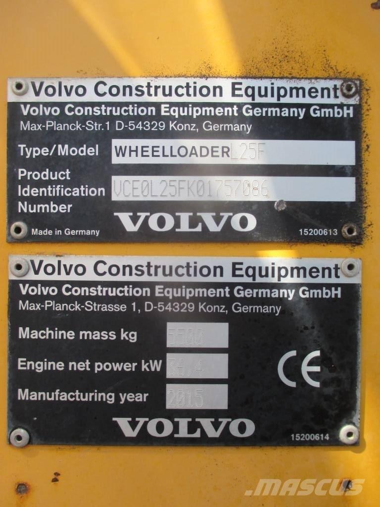 Volvo L 25 F Колесни товарачи