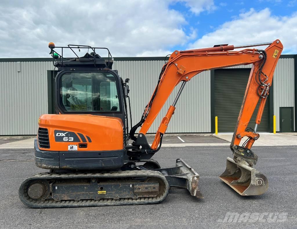 Doosan DX63-3 Верижен екскаватор