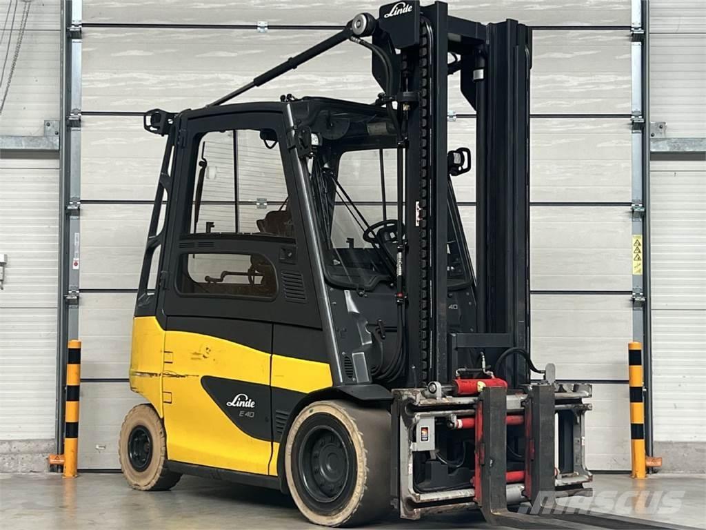 Linde E 40H-01 / 600 Електрически вилични кари-повдигачи