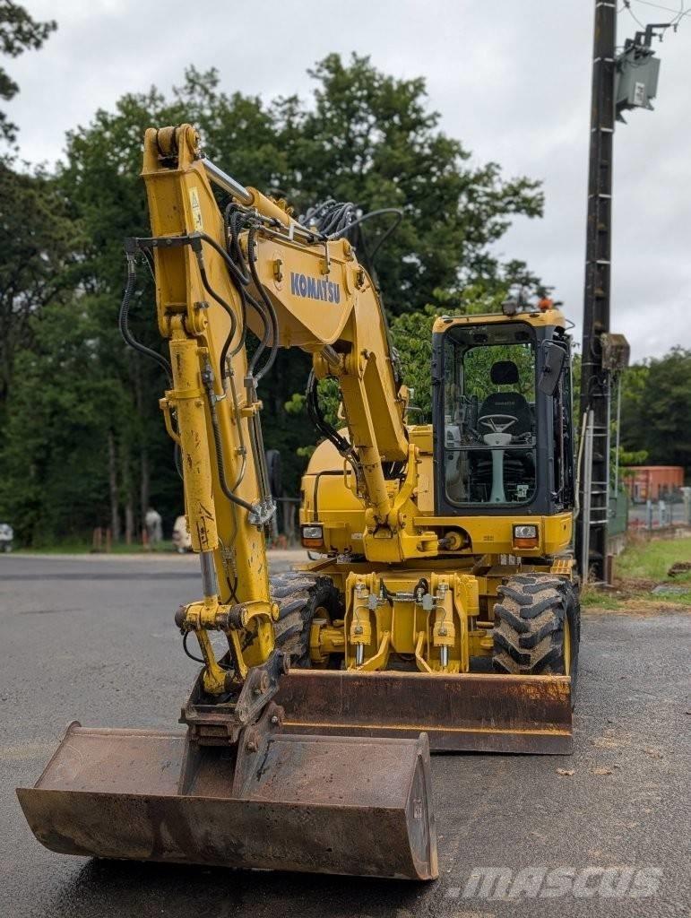 Komatsu PW 98 MR-8 Колесни екскаватори