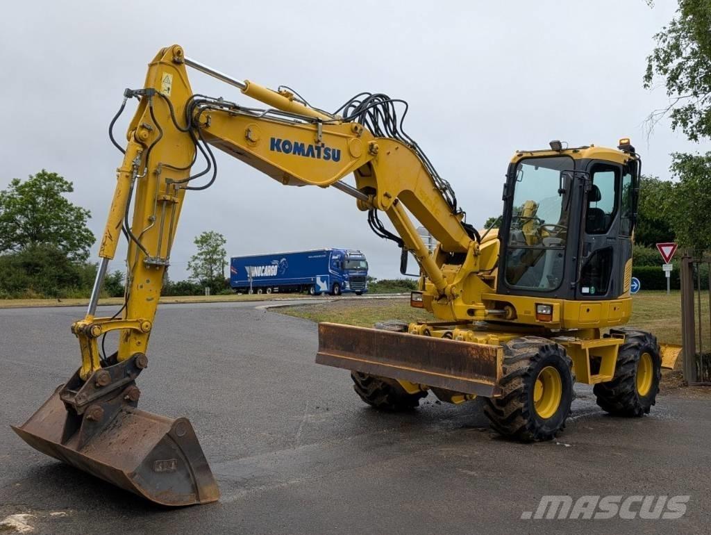 Komatsu PW 98 MR-8 Колесни екскаватори