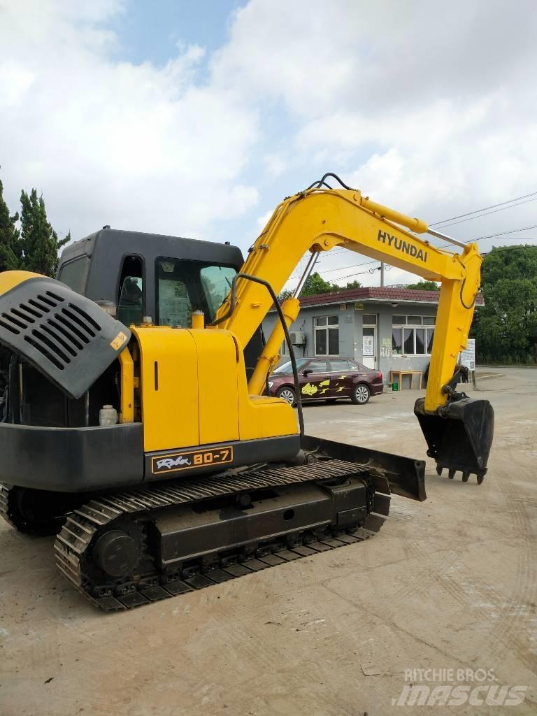 Hyundai 80-7 Верижен екскаватор