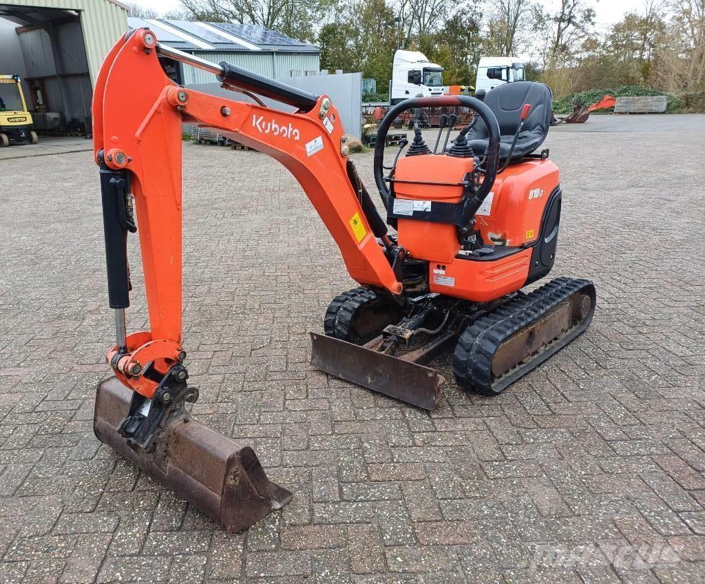 Kubota U 10-3 Мини екскаватори < 7 т