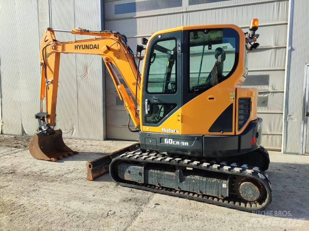 Hyundai R60CR-9A Мини екскаватори < 7 т