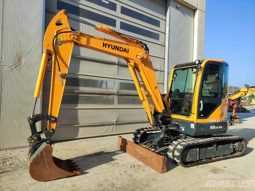 Hyundai R60CR-9A Мини екскаватори < 7 т