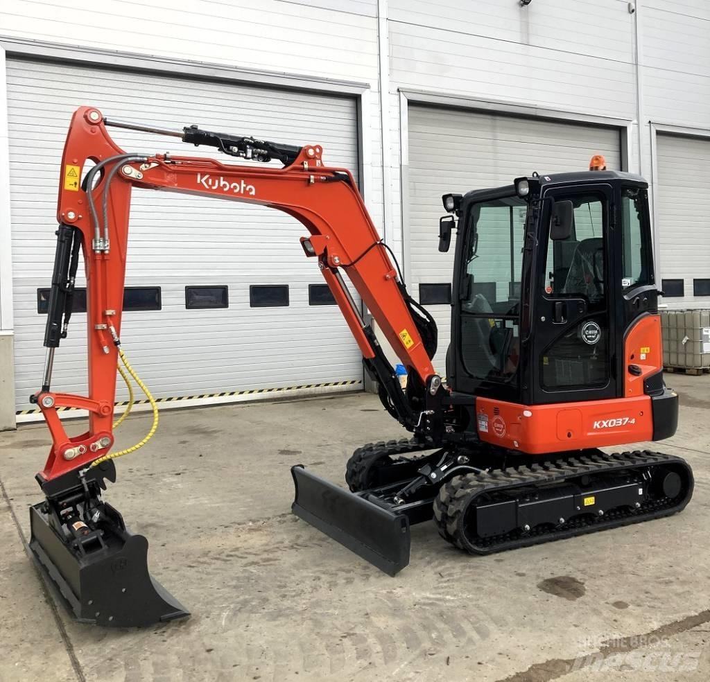 Kubota KX037-4 Мини екскаватори < 7 т