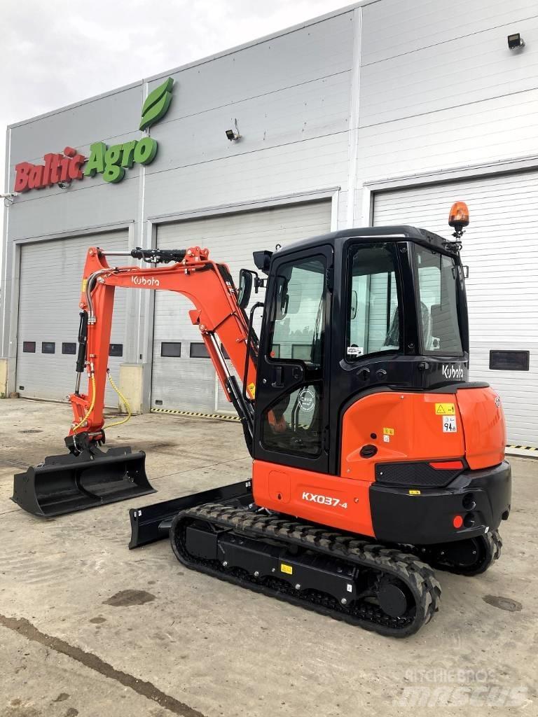 Kubota KX037-4 Мини екскаватори < 7 т