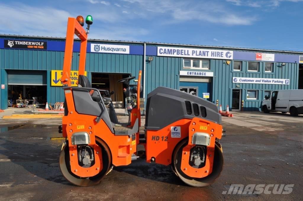 Hamm HD 12 VV Двойни барабанни ролки
