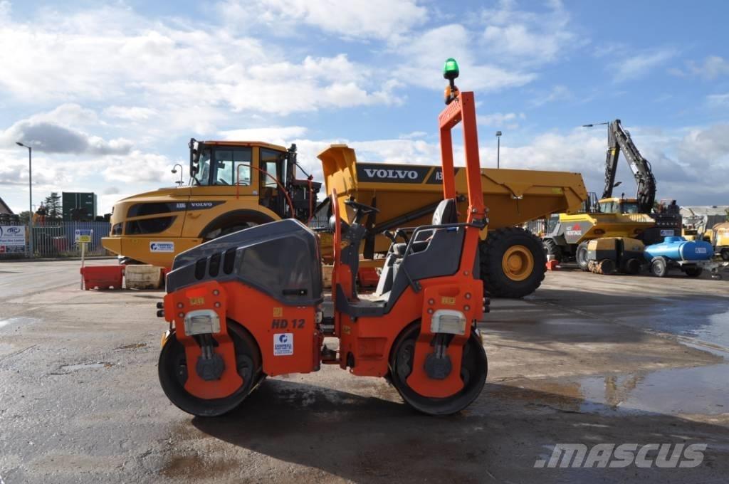 Hamm HD 12 VV Двойни барабанни ролки
