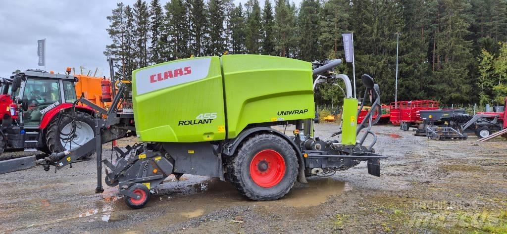 CLAAS 455 Uniwrap Сламопреси за кръгли бали
