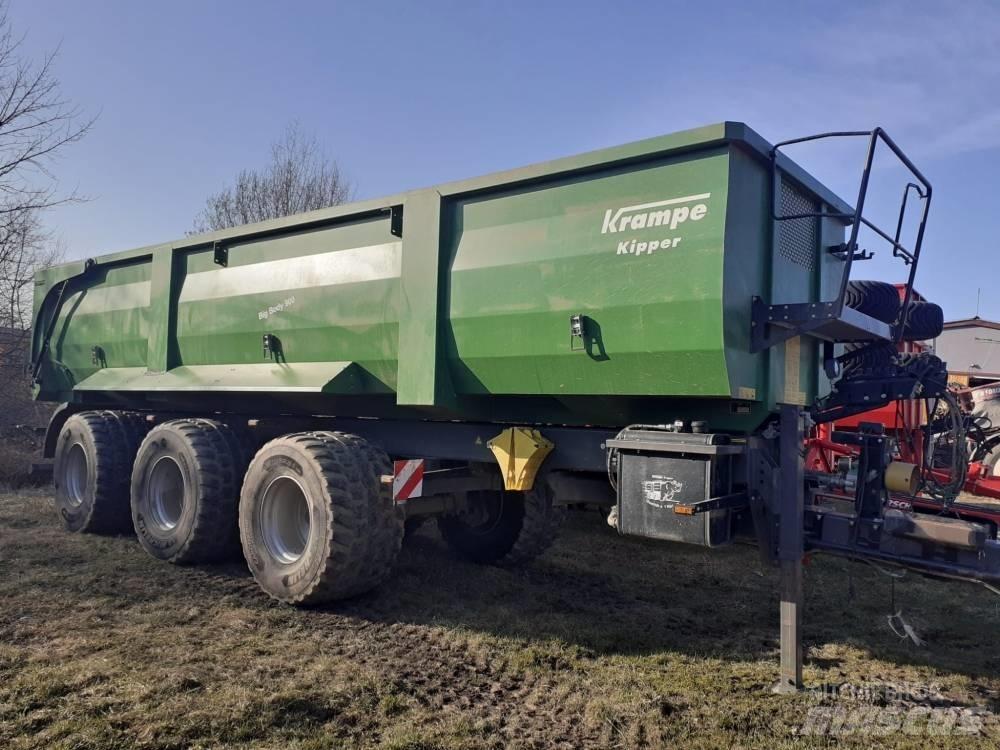 Krampe Big Body 900 Плоскоподови / Бордови полуремаркета
