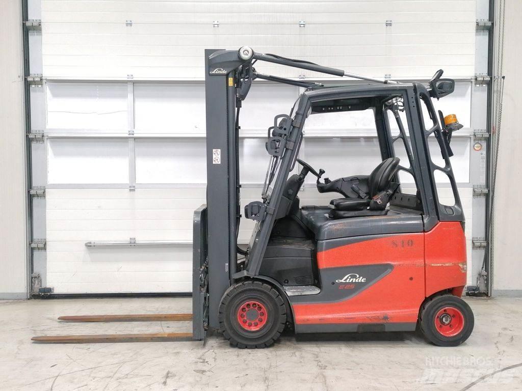 Linde E25H-01/600 Електрически вилични кари-повдигачи