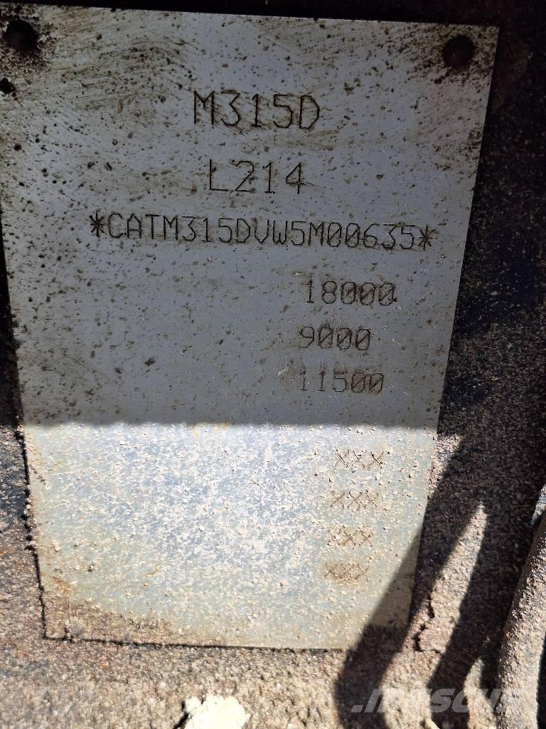 CAT M 315 D Колесни екскаватори